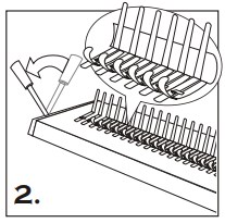 CombMac 24E Binding Instructions