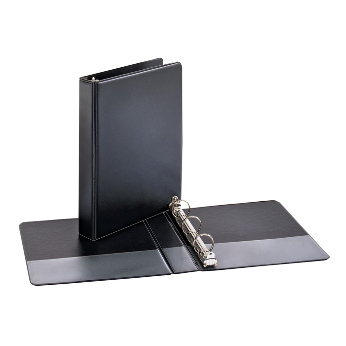 Black 3 Ring Clear View Binders
