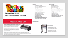 Phoenix 2700-DH Dual Heat Laminator Education Model