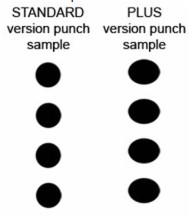 CoilMac EPI Binding Machine Punch Sample CoilMac EPI Binding Machine Punch Sample