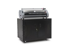 Black 29" Metal Laminator Cart