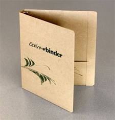 The Enviro-Binder the eco- conscious alternative to a vinyl binder