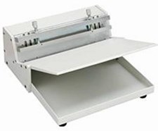 James Burns EC-14 Electric Wire Closer is a speedy alternative to manual wire bind crimping. James Burns EC-14 Electric Wire Closer - jbec14