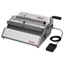Renz SRW 360 Comfort Plus 3:1 Wire Electric Punch and Manual Bind Renz SRW 360 Comfort Plus 3:1 Wire Electric Punch and Manual Bind