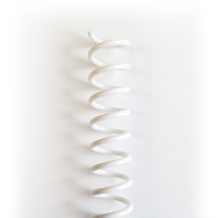 White Coil Binding White Coil Binding