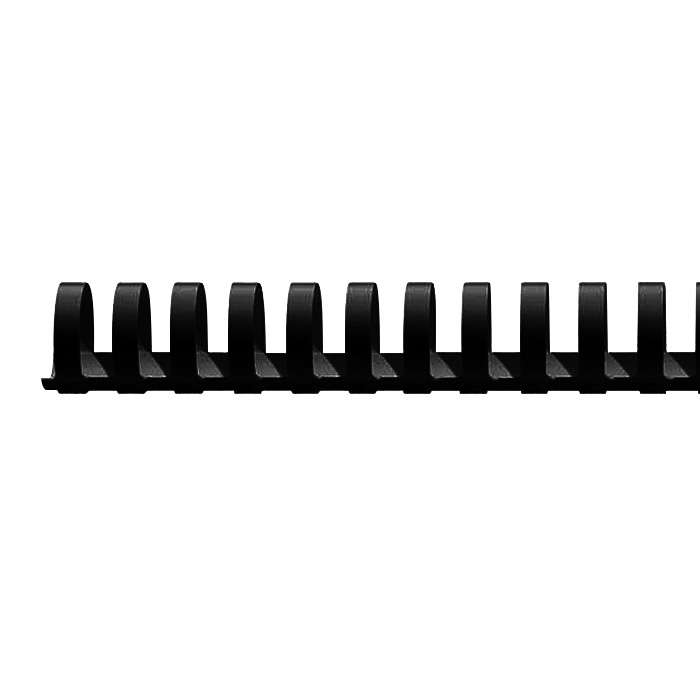 Black Comb Binding Black Comb Binding