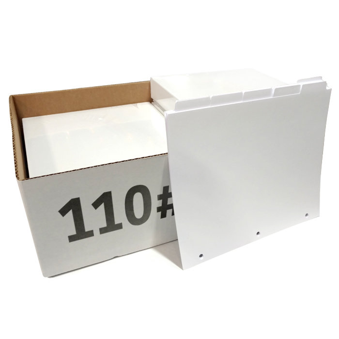 110# Index Tabs with Printable Inserts