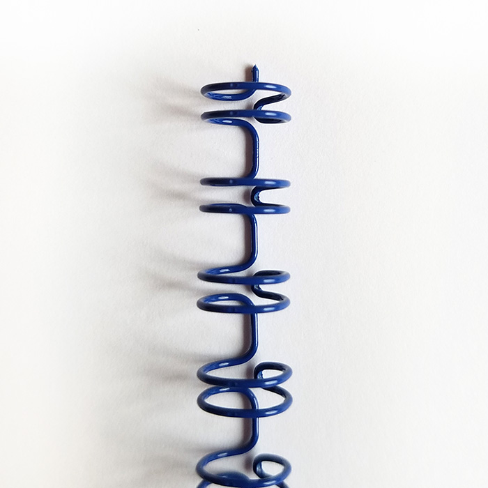 Navy Wire Binding Navy Wire Binding