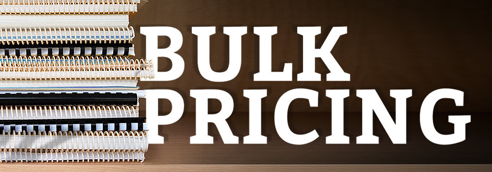 Bulk Pricing for Binding and Lamination Supplies